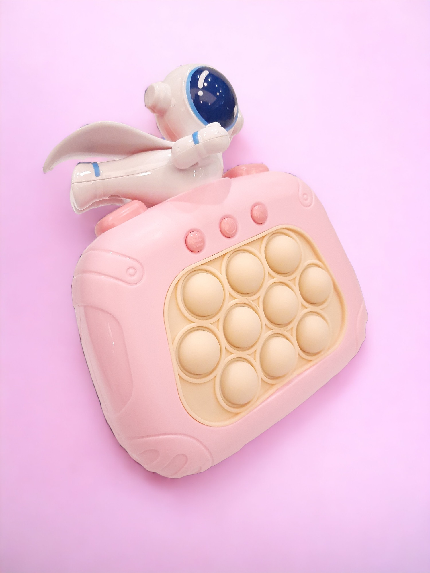 Elektronik Popit Pembe Astronot Modeli - Görsel 5