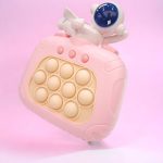 Elektronik Popit Pembe Astronot Modeli - Görsel 3